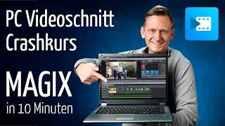 Video schneiden mit MAGIX VIDEO DELUXE- Tutorial Anfänger (Deutsch)