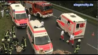 13.09.2011 Burbach: Unfall mit KTW