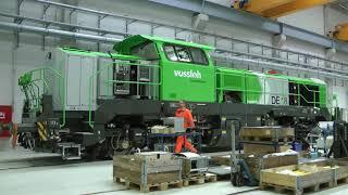 bahn manager Video - REPORTAGE (13): FABRIKNEUBAU VOSSLOH LOCOMOTIVES GmbH KIEL