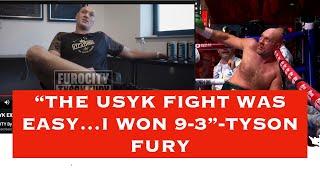 FURY THOUGHT THE FIGHT WAS EASY! DELUSIONAL! WILL THE FIGHT EVEN HAPPEN?