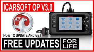 How To Update iCarsoft OP V3.0 for FREE & Get FREE LIFETIME UPDATES