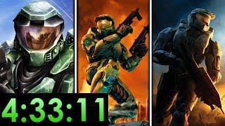 How Fast Can I Beat the Entire Halo Trilogy? (Trilogy Speedrun LIVE)