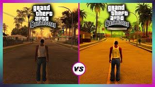 GTA San Andreas Definitive Edition (New Update) vs Original - Ultimate Side By Side Comparison