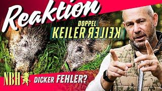 REAKTION: Dicker Fehler bei der Doppel-Keiler Pirsch? So sollte das nicht laufen - Night Boar Hunter