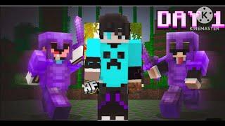 how become a deadliest player in this Minecraft smp school smp day 1 immortal  #minecraft #videos