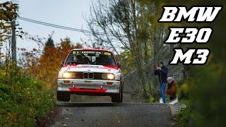 BMW E30 M3 Group A | INTAKE SOUNDS, DRIFTS, JUMPS, FLYBYS | Rally 2022