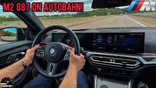 2023 BMW M2 G87 on AUTOBAHN! 100-200 Km/H POV DRIVE