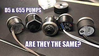 Which pump to use  D5 or 655