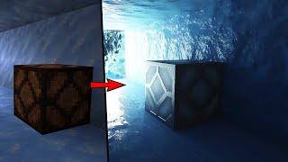 Ultra Modded vs Vanilla Minecraft | Ray Tracing - 4K