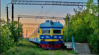 ЭР22 в Степногорске. Обзор и поездки на электричках (2022)