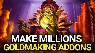 MAKE MILLIONS OF GOLD With These 2 Goldmaking Addons - CraftSim & Auctionator Guide