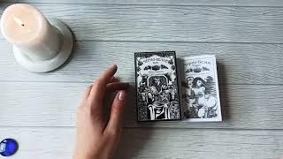 Обзор колоды: Черно-белое Таро Марко Пройетто \ Black&White Tarot Deck by Marco Proyetto review