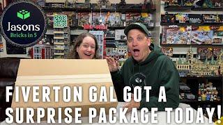Jason’s Bricks in 5 is unexpectedly live! Fiverton Gal got a surprise package today