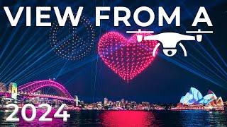 Vivid Sydney 2024 Drone Show FULL [4K] with ️ MUSIC - Love is in the air