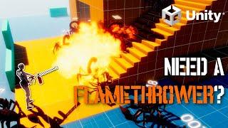 How to make a Flamethrower in Unity | Unity Tutorial