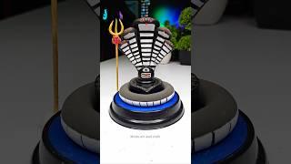 Shivling making with super clay  Shivling making  Har Har Mahadev #shorts #short