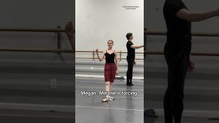 MELANIE IS FORCING ME!@Megan.Savage #ballerina #balletdancer #ballet #dancer #dance