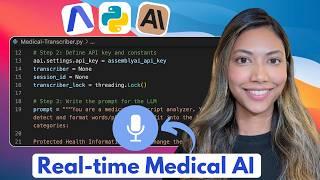 Real-Time Medical Transcription Analysis Using AI - Python Tutorial