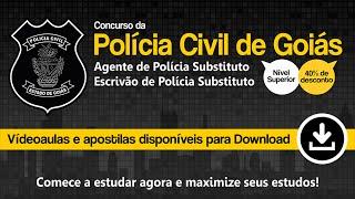 Concurso da Policia Civil de Goias - Curso e Apostila Maxi Educa