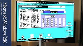 Introducing 1988’s Microsoft Windows 2/286 to modern Intel 13th Gen hardware (no emulation)