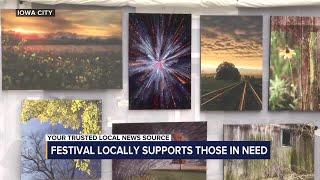 Art Festival takes over Iowa City, supports those in needs locally