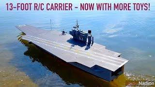 Jumbo R/C Carrier Gets a Refit: 2 Years of Upgrades to "Kitty Hawk"