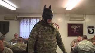 The Bagram Batman in AFN Afghanistan's Freedom Watch Update