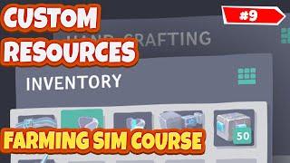 How To Create Custom Resources For an Inventory For a Farming Sim In Godot 4.3+