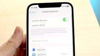 How To Turn On Location Services On iPhone!