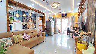 Fully furnished Beautiful Flat for sale in Hyderabad || 6 Months Old Only || HMDA & Rera Approved