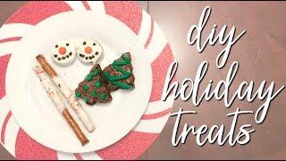 DIY HOLIDAY TREATS, Easy Christmas Baking Ideas, Christmas Snack Ideas