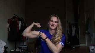 Beautiful stunning female biceps |Muscle girl flexing biceps #fbb #bodybuilding #bodybuilder