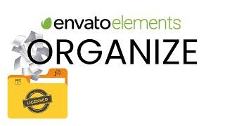 Organizing Your Envato Elements Video and Music Downloads