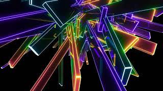 [4K] 3D Neon Loop - DJ Visuals