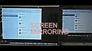 How to connect your laptop Screen to any smart TV using (screen mirroring) No HDMI needed!