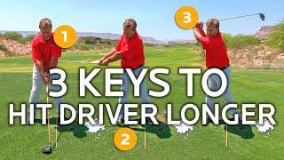 3 Backswing Keys to Hitting the Driver Longer