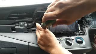 Cara Pasang tape innova reborn/pasang double din innova reborn