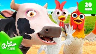 ¿Dónde Están los Animales?  Canciones de La Vaca Lola! | @LaGranjaDeZenon | El Reino Infantil