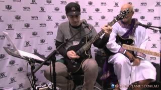 Blues Saraceno at the Music Man booth NAMM 2011