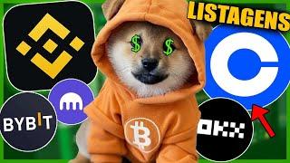 DOG GO TO THE MOON BOMBA! LISTAGEM NA BINANCE, COINBASE, KRAKEN? CRIPTOMOEDA VALORIZAR MUITO!