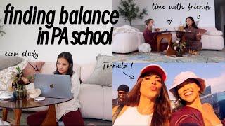 Finding balance in PA school: F1, studying, and seeing patients