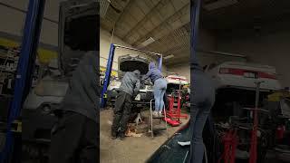 BMW X3 ENGINE AND TRANSMISSION REMOVAL