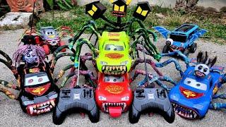 Upgrade RC LIGHTNING MCQUEEN EATER Monster Percy Spider, Tayo Laba-laba Hantu, Monster Truck Spider