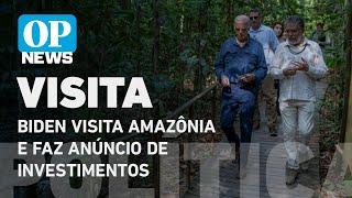 Biden chega a Manaus para 1ª visita de presidente dos EUA à Amazônia l O POVO NEWS