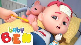 Bebé Está Enfermo | Canción Enferma | Canciones Infantiles | Baby Ben en Espanõl