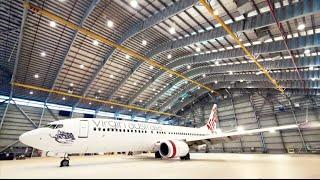 Repainting our Virgin Australia Boeing 737