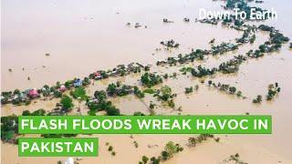 Flash floods in Pakistan have killed over a 1000 people since June 2022