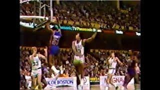 Cliff Levingston - Rookie Pistons Highlights vs. Celtics (18 Points, 2 Dunks)