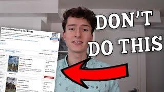 Top 3 DEADLY College Application Mistakes You're Probably Making (2019)