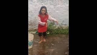 Shana kutty ️ raining dance ️️